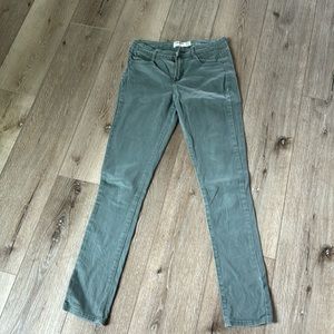 Sage Green skinny jeans